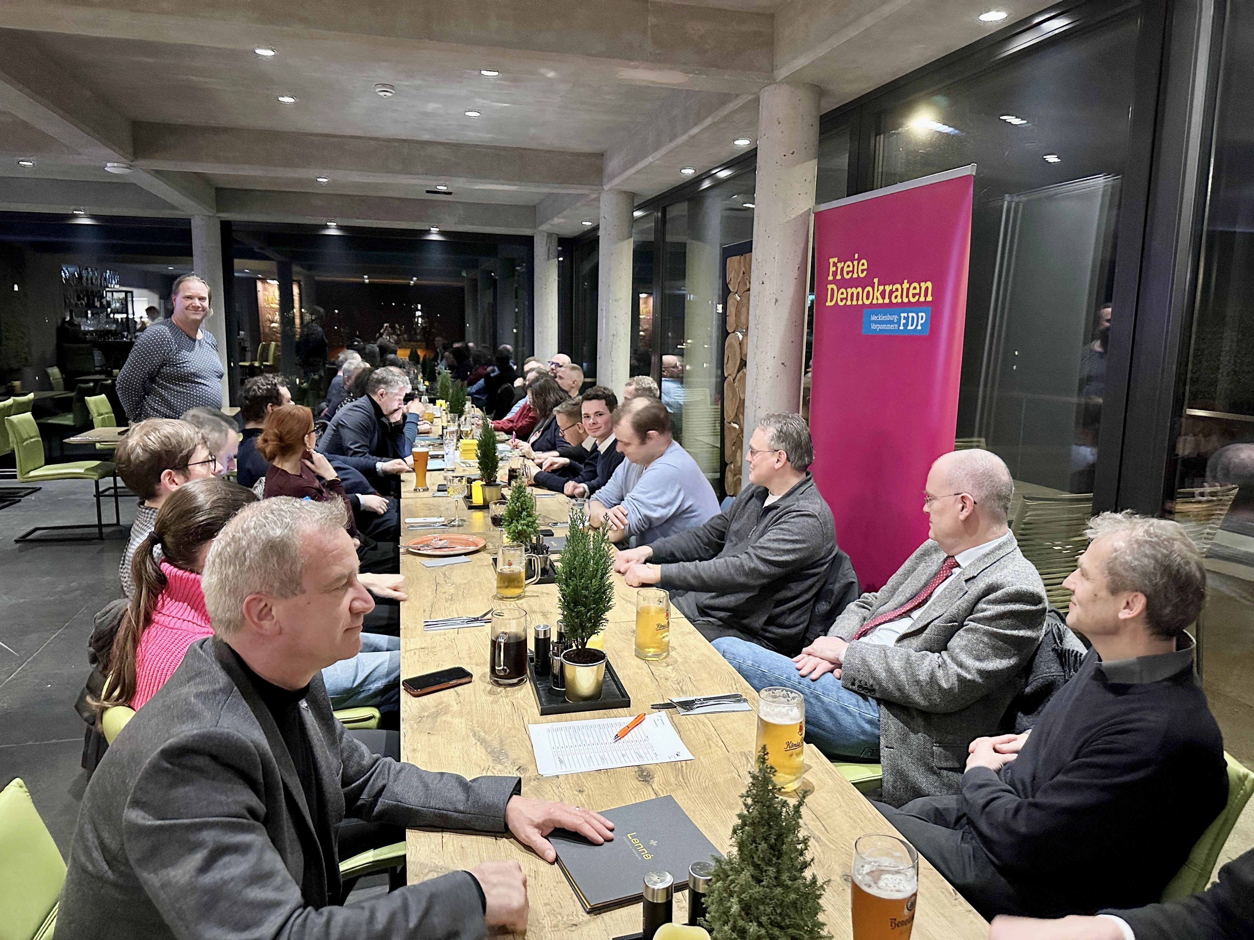 Kreisparteitag der FDP Schwerin am 27.02.2025